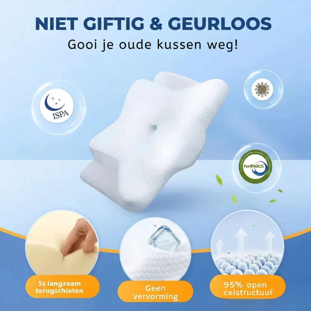 CervicCare™ Ergonomisch Kussen